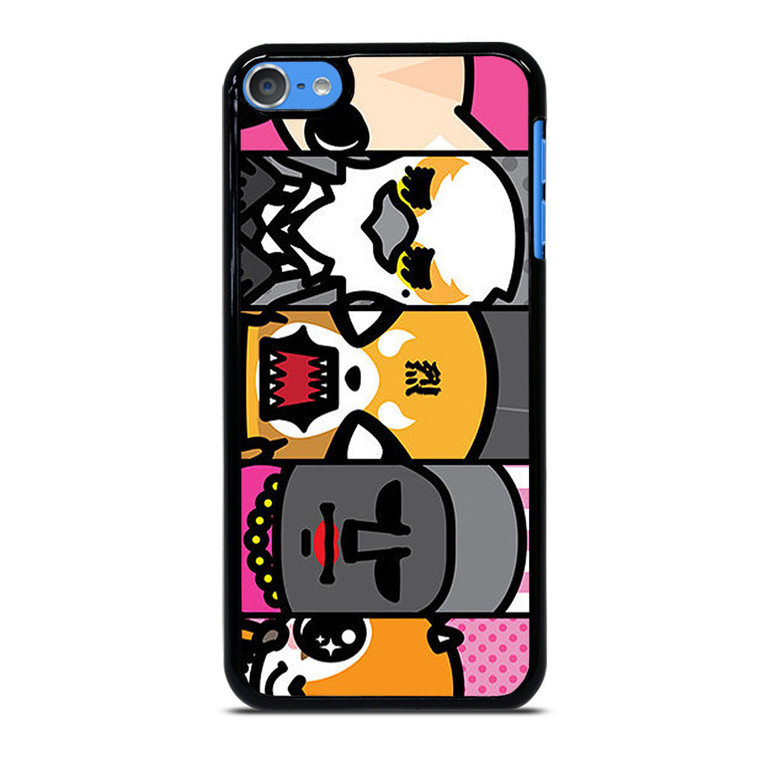 AGGRETSUKO CARTOON COLLAGE iPod Touch 7 Case Cover