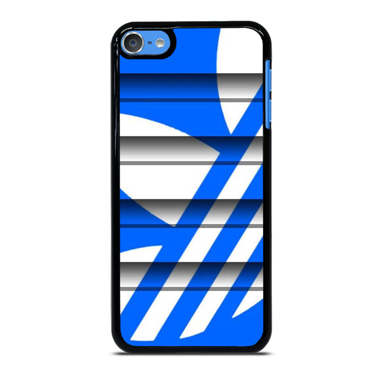 ADIDAS SLICED LOGO BLUE  iPod Touch 7 Case Cover