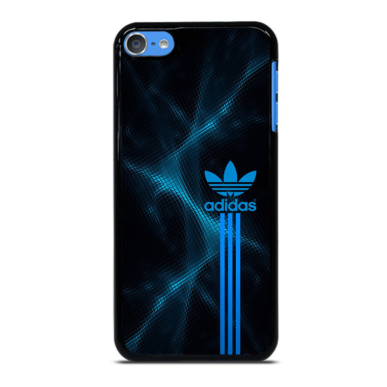 ADIDAS LOGO ABSTRACT BLUE LIGHT iPod Touch 7 Case Cover