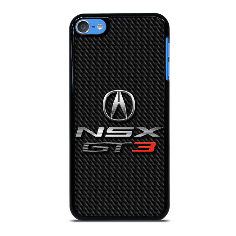 ACURA NSX GT3 LOGO CARBON iPod Touch 7 Case Cover
