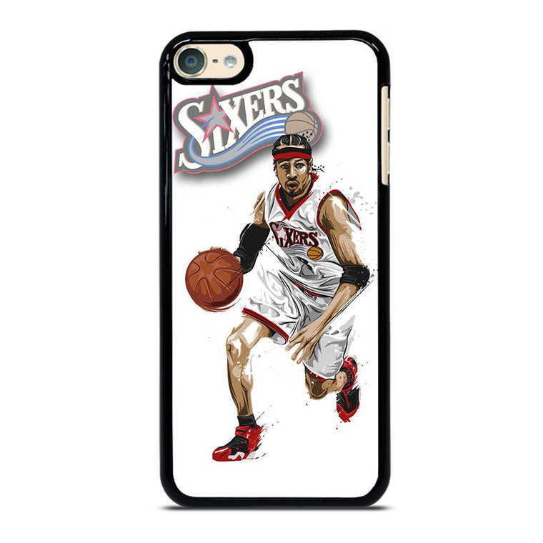 ALLEN IVERSON SIXERS NBA BASKETBALL iPod Touch 6 Case Cover