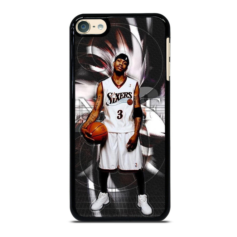 ALLEN IVERSON 3 SIXERS NBA iPod Touch 6 Case Cover