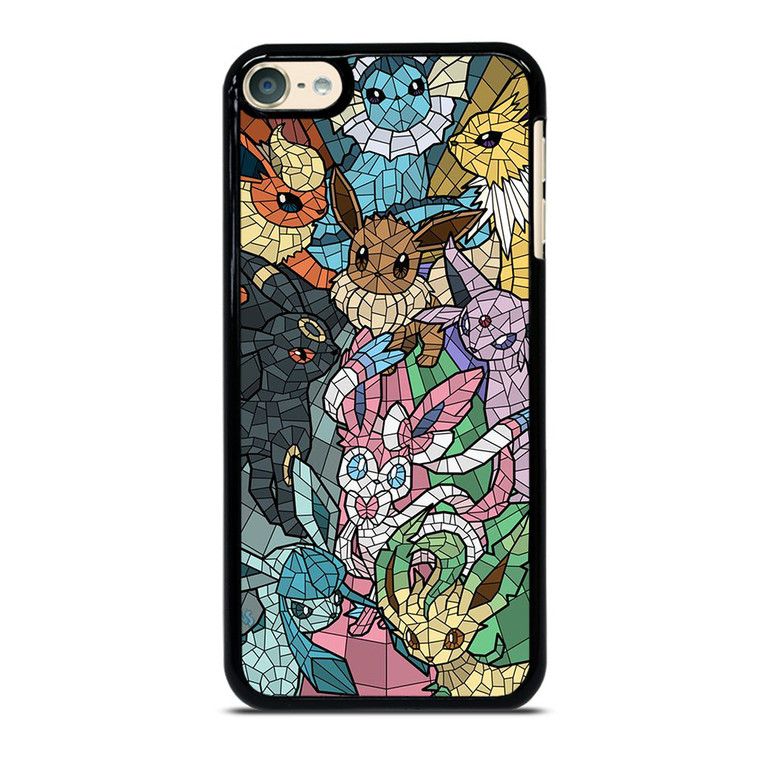 ALL POKEMON EEVEE MOZAIC iPod Touch 6 Case Cover
