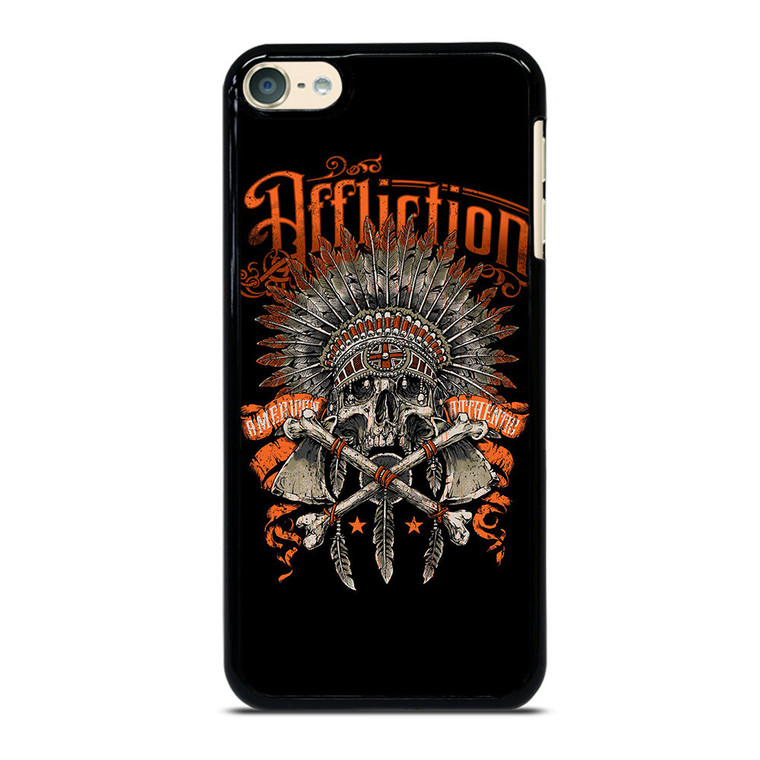 AFFLICTION SKULL iPod Touch 6 Case Cover