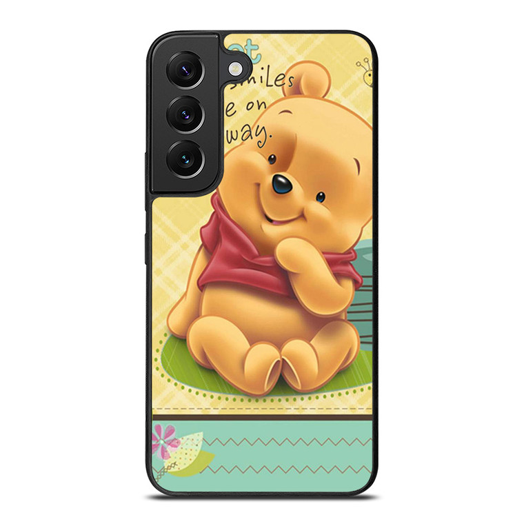 WINNIE THE POOH CUTE QUOTE Samsung Galaxy S22 Plus Case Cover