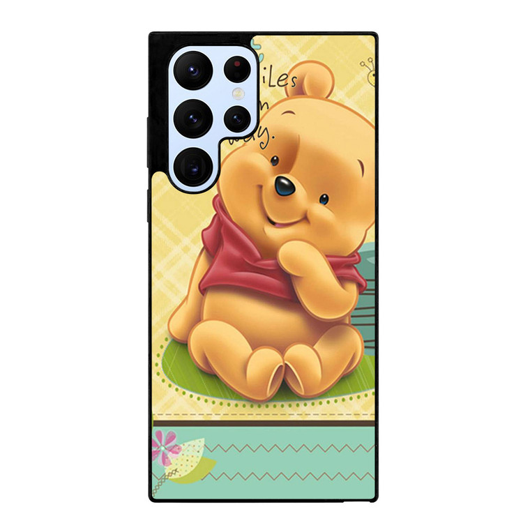 WINNIE THE POOH CUTE QUOTE Samsung Galaxy S22 Ultra Case Cover
