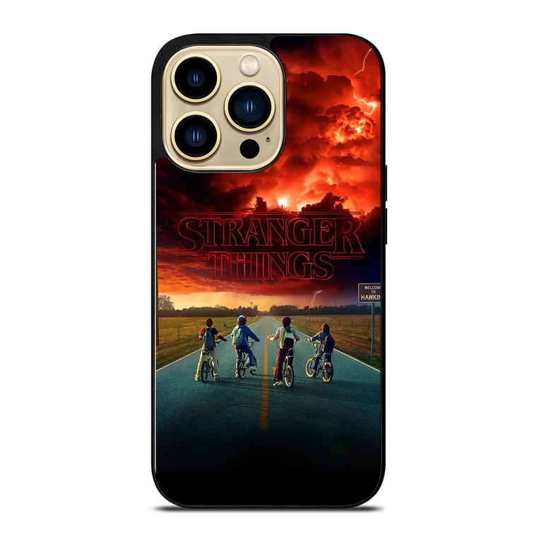 STRANGER THINGS MOVIE POSTER iPhone 14 Pro Max Case Cover