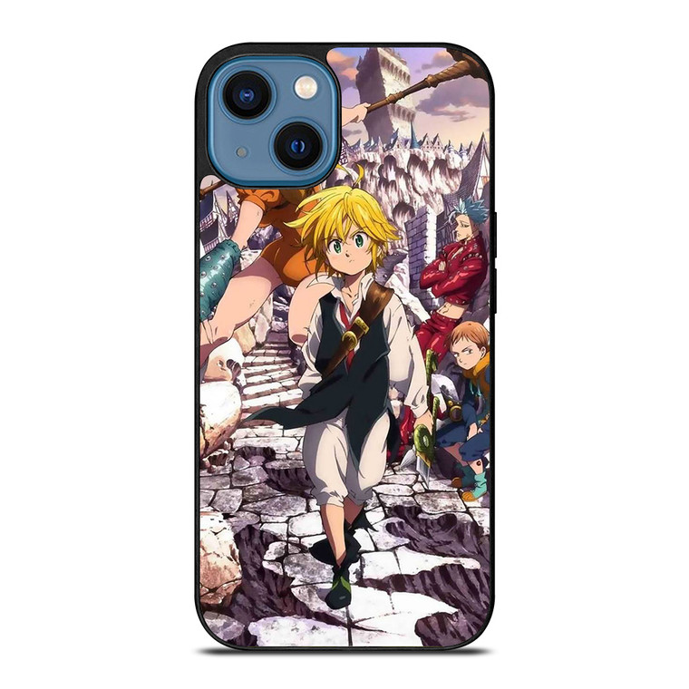 7 DEADLY SINS MELIODAS AND FRIEND iPhone 14 Case Cover