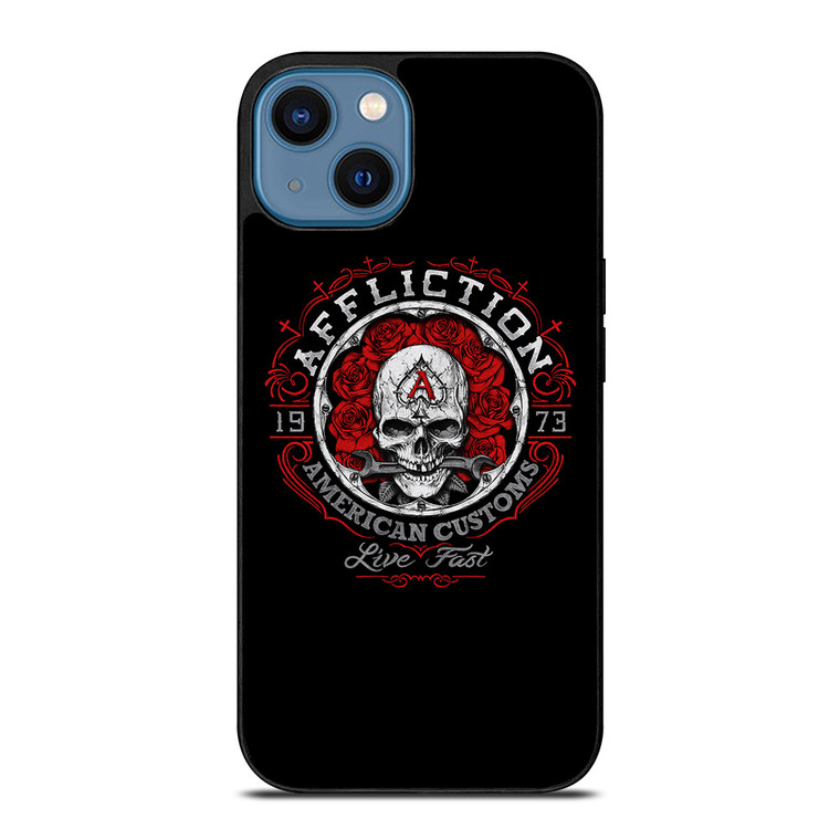 AFFLICTION AMERICAN CUSTOM iPhone 14 Case Cover