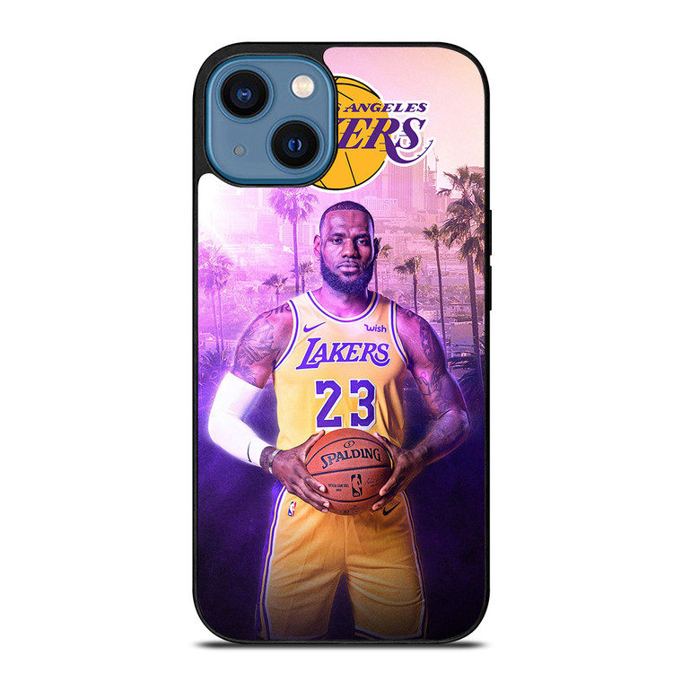 LEBRON JAMES LA LAKERS NBA iPhone 14 Case Cover