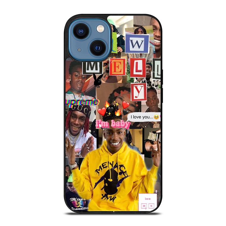 YNW MELLY RAPPER COLLAGE iPhone 14 Case Cover