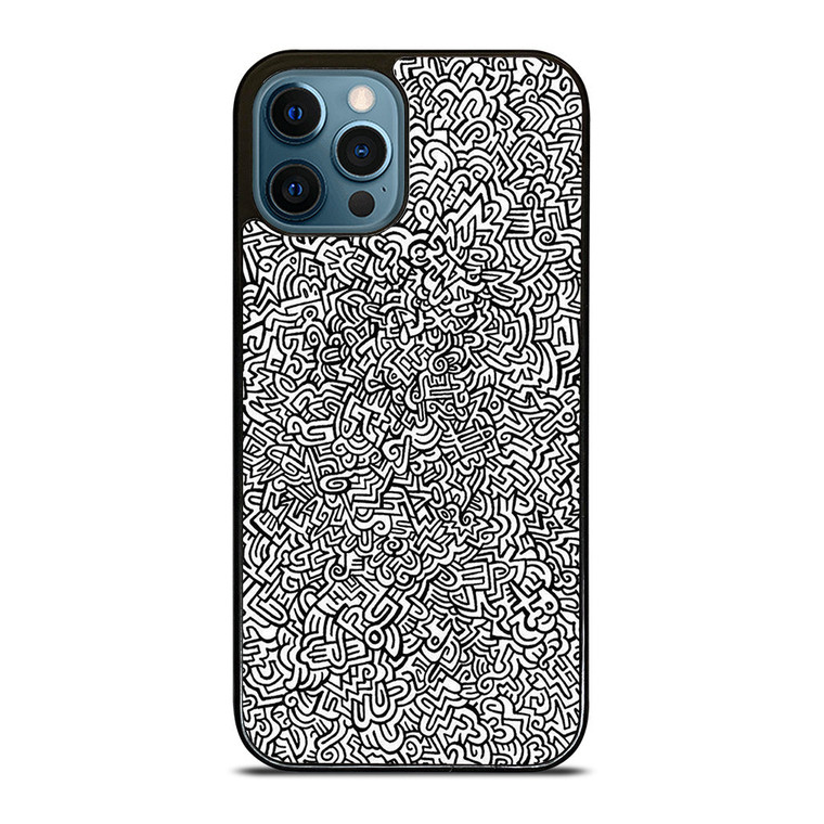 KEITH HARING ABSTRACT iPhone 12 Pro Max Case Cover