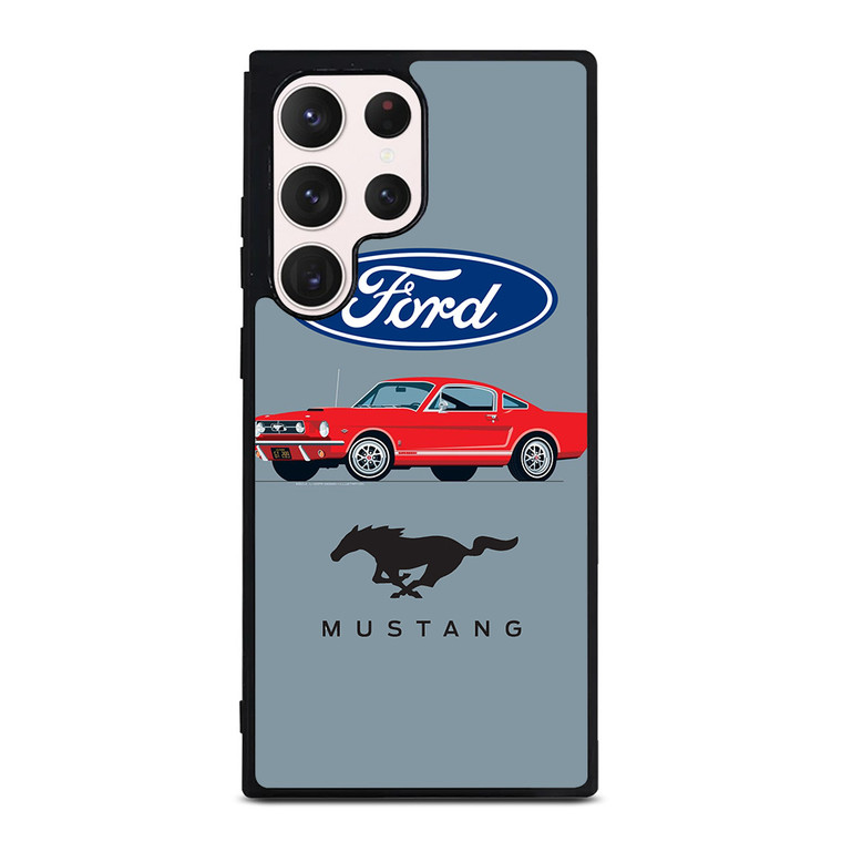 1965 FORD MUSTANG ILLUSTRATION Samsung Galaxy S23 Ultra Case Cover