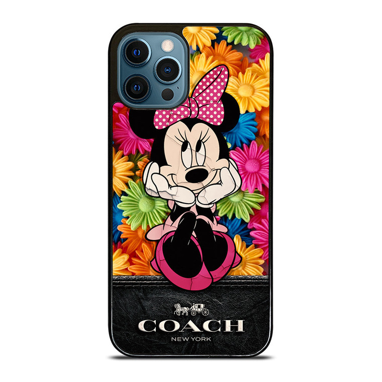 COACH MINNIE MOUSE FLOWER iPhone 12 Pro Max Case Cover