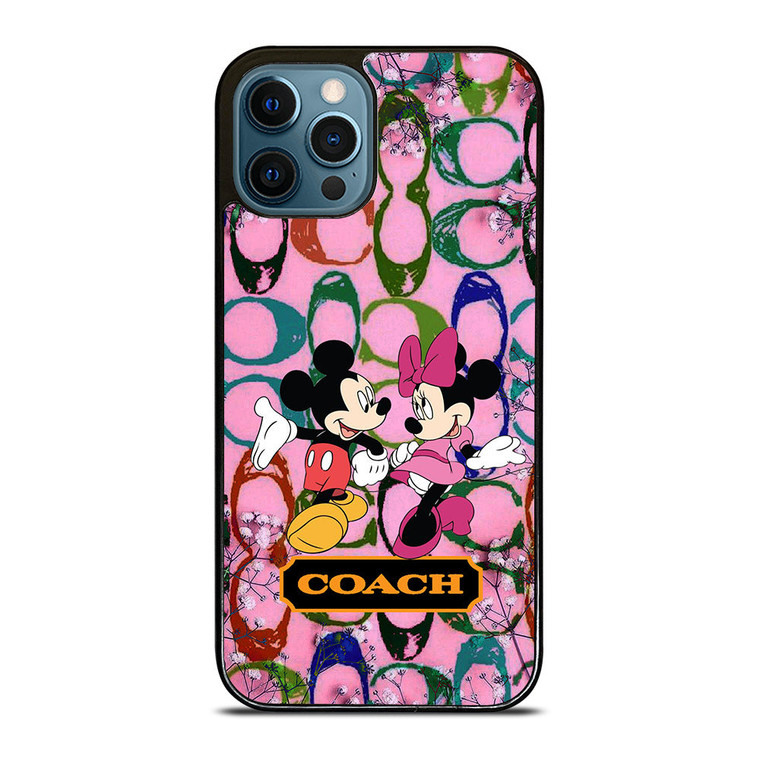 COACH MICKEY MINNIE MOUSE iPhone 12 Pro Max Case Cover