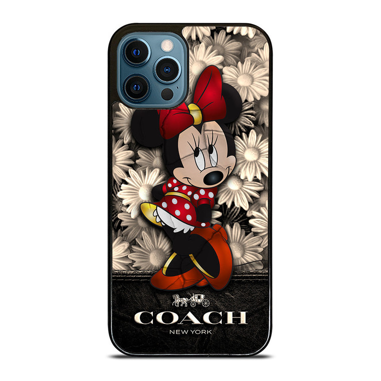 COACH FLOWER MINNIE MOUSE iPhone 12 Pro Max Case Cover