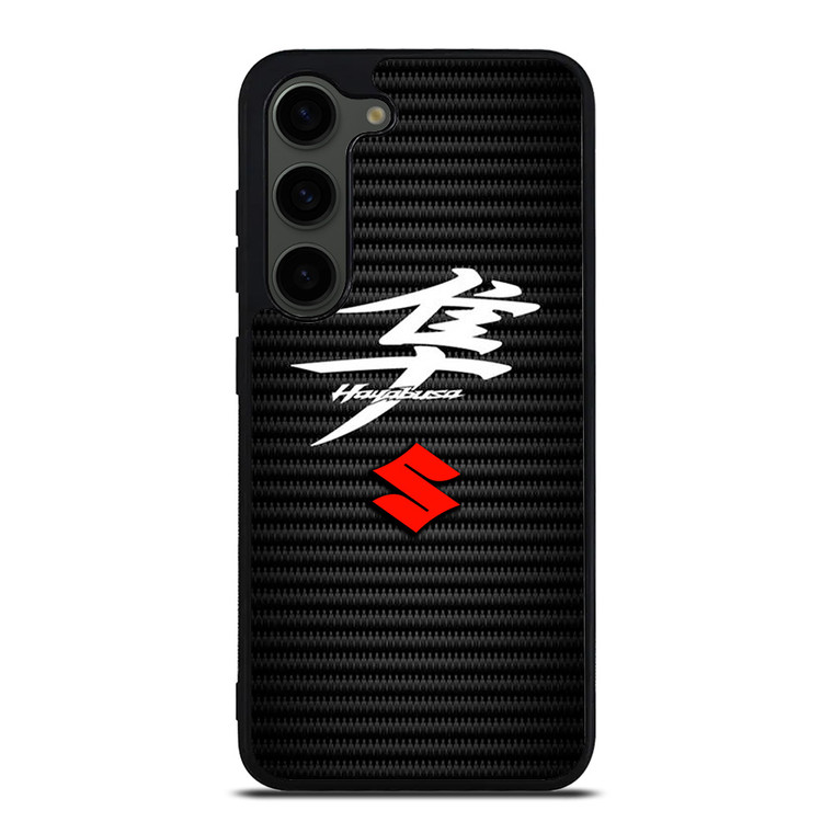 SUZUKI HAYABUSA CARBON LOGO Samsung Galaxy S23 Plus Case Cover