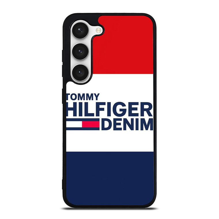 TOMMY HILFIGER DENIM LOGO  Samsung Galaxy S23 Case Cover