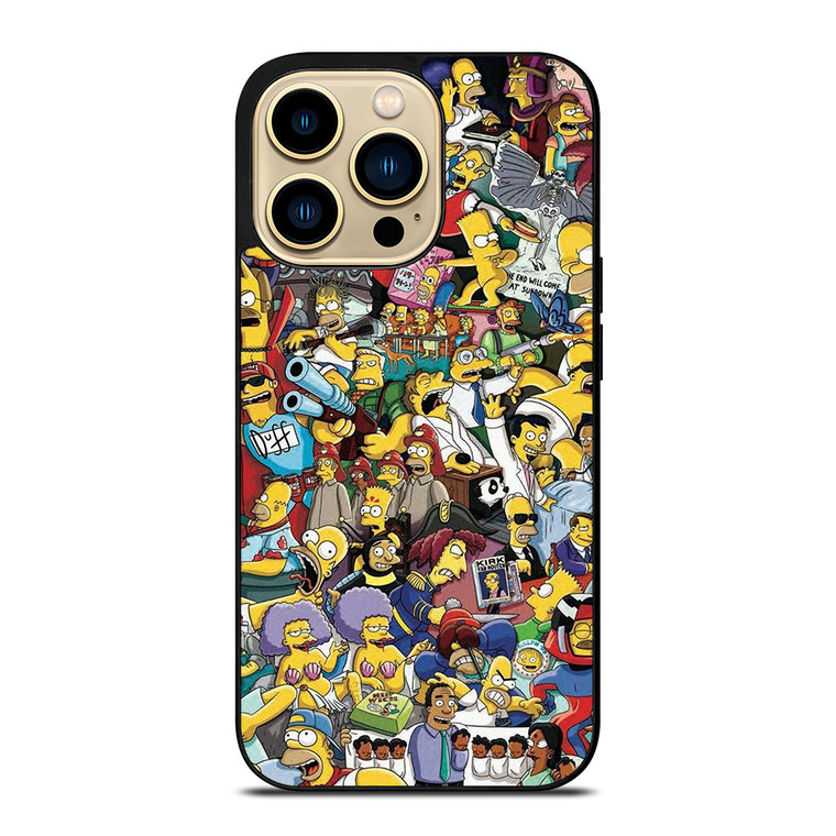 THE SIMPSONS ALL COLLAGE iPhone 14 Pro Max Case Cover