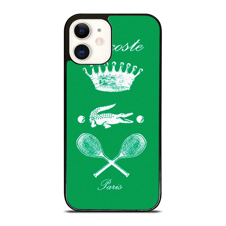 LACOSTE TENNIS PARIS iPhone 12 Case Cover