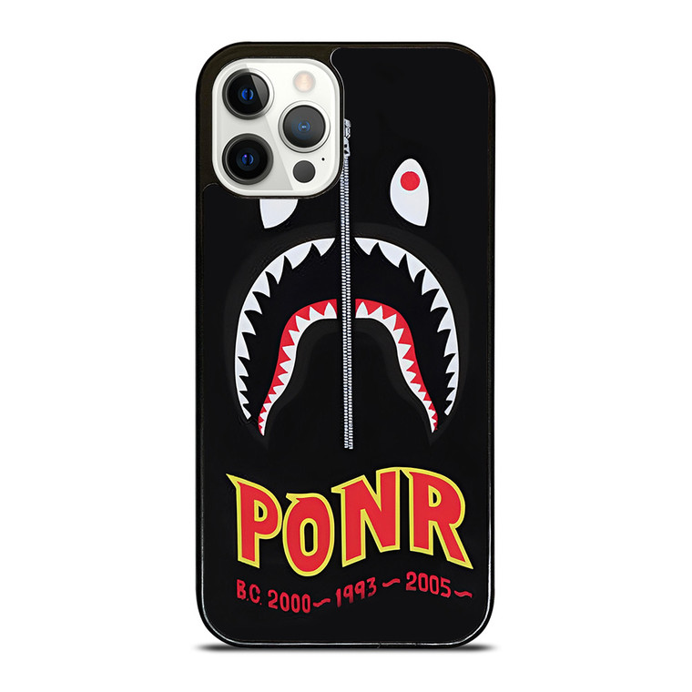 BAPE BATHING APE X PONR iPhone 12 Pro Case Cover