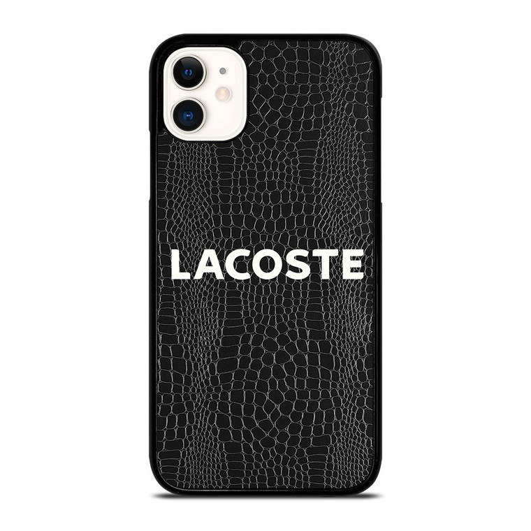 LACOSTE CROCODILE SKIN iPhone 11 Case Cover