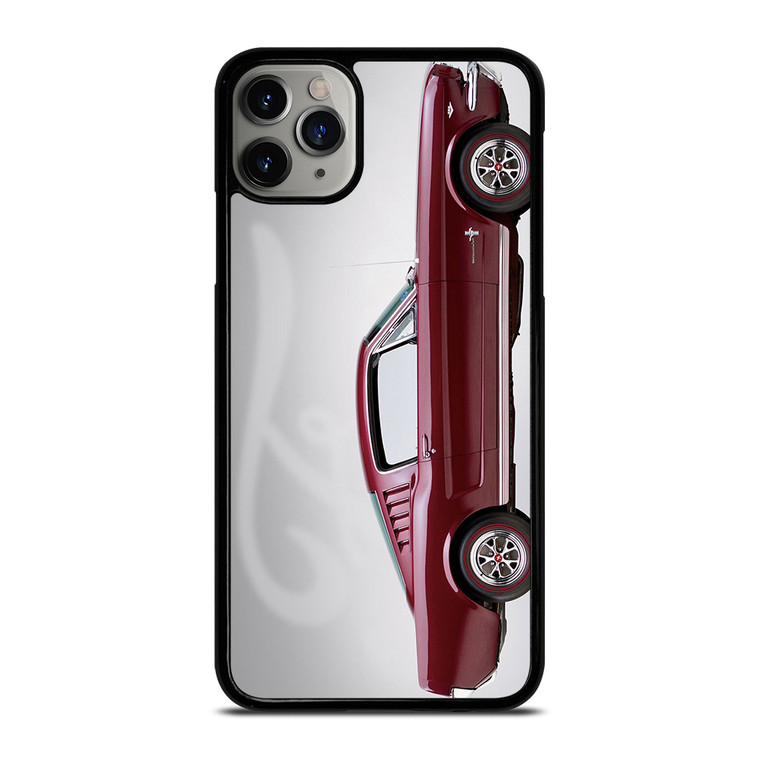 1965 FORD MUSTANG RED CAR.jpg iPhone 11 Pro Max Case Cover