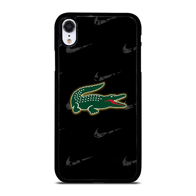 LACOSTE X NIKE PATTERN iPhone XR Case Cover