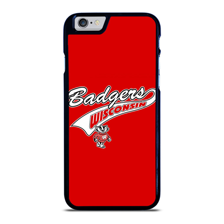 WISCONSIN BADGERS FOOTBALL SYMBOL iPhone 6 / 6S Case Cover