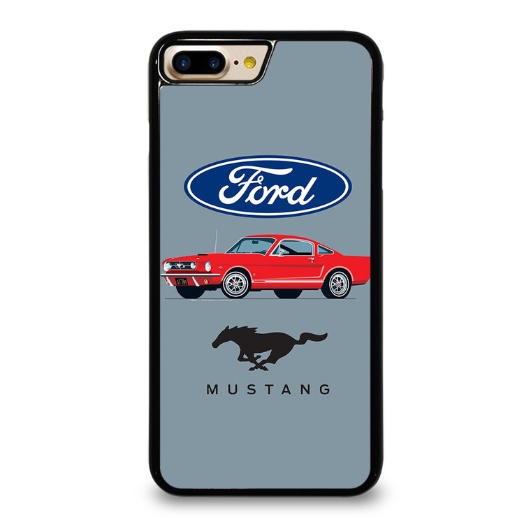 1965 FORD MUSTANG ILLUSTRATION iPhone 7 / 8 Plus Case Cover