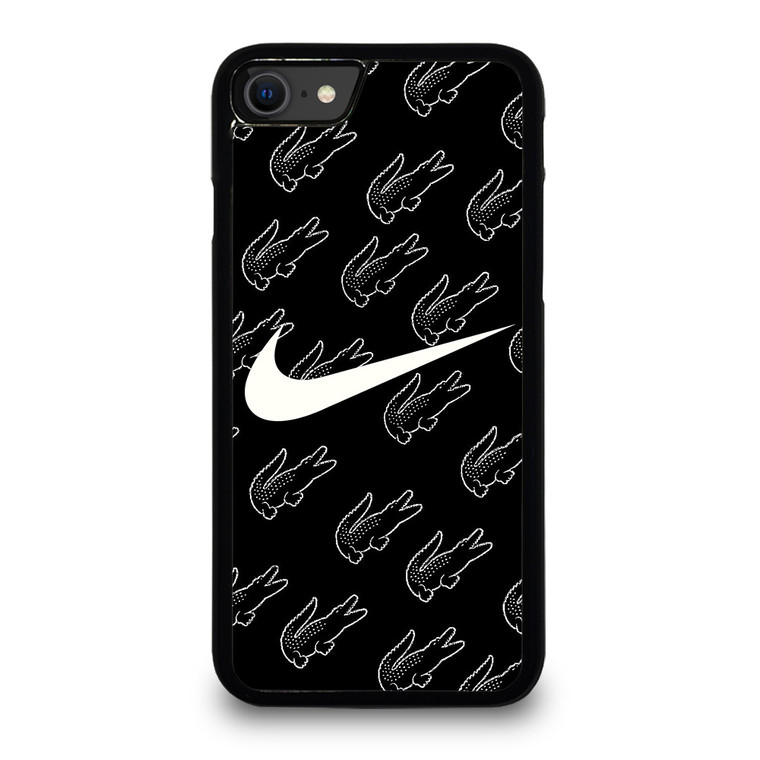 NIKE X LACOSTE PATTERN iPhone SE 2020 Case Cover