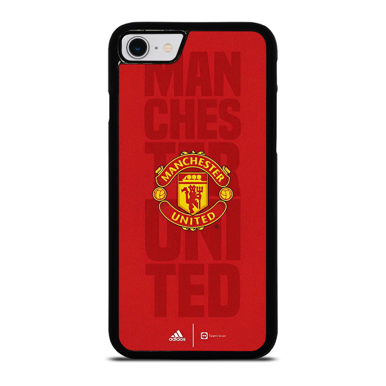 MANCHESTER UNITED FC ADIDAS LOGO iPhone SE 2022 Case Cover