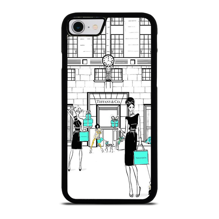 MEGAN HESS X TIFFANY AND CO iPhone SE 2022 Case Cover