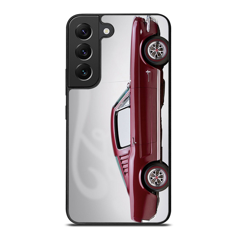 1965 FORD MUSTANG RED CAR.jpg Samsung Galaxy S22 Plus Case Cover