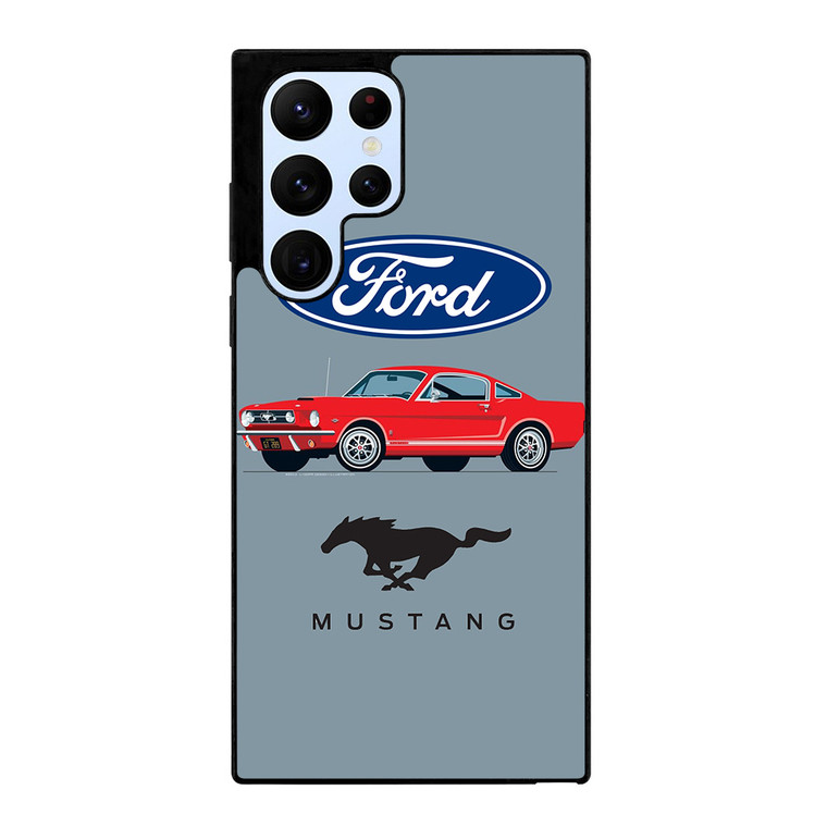 1965 FORD MUSTANG ILLUSTRATION Samsung Galaxy S22 Ultra Case Cover