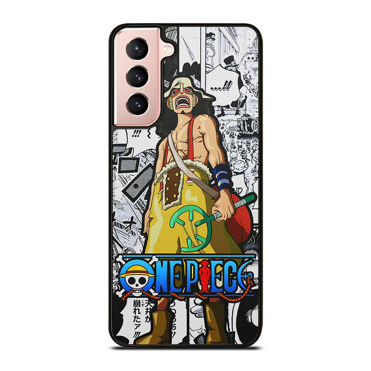 USOPP ONE PIECE ANIME COLLAGE Samsung Galaxy S21 Case Cover