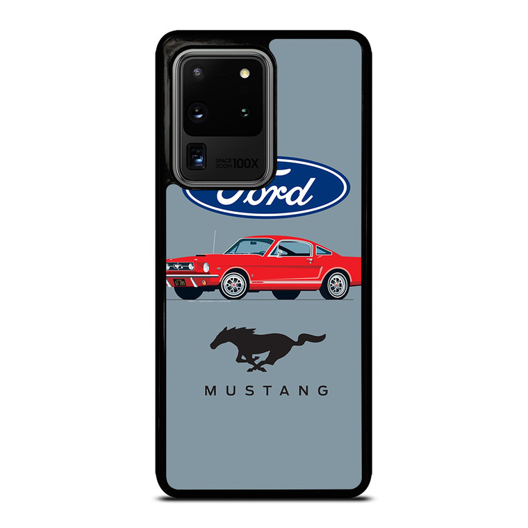 1965 FORD MUSTANG ILLUSTRATION Samsung Galaxy S20 Ultra Case Cover