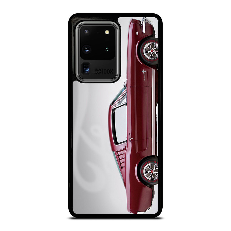 1965 FORD MUSTANG RED CAR Samsung Galaxy S20 Ultra Case Cover