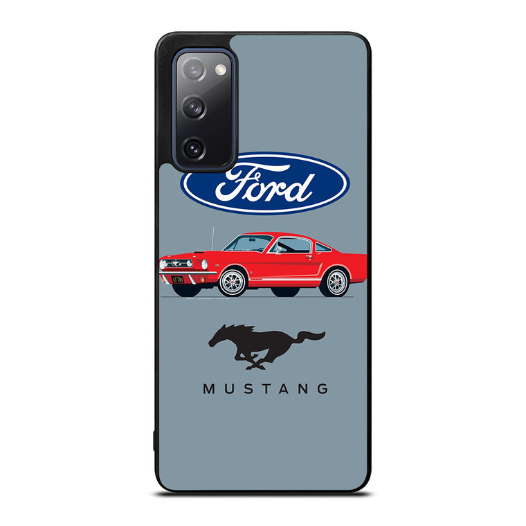 1965 FORD MUSTANG ILLUSTRATION Samsung Galaxy S20 FE Case Cover