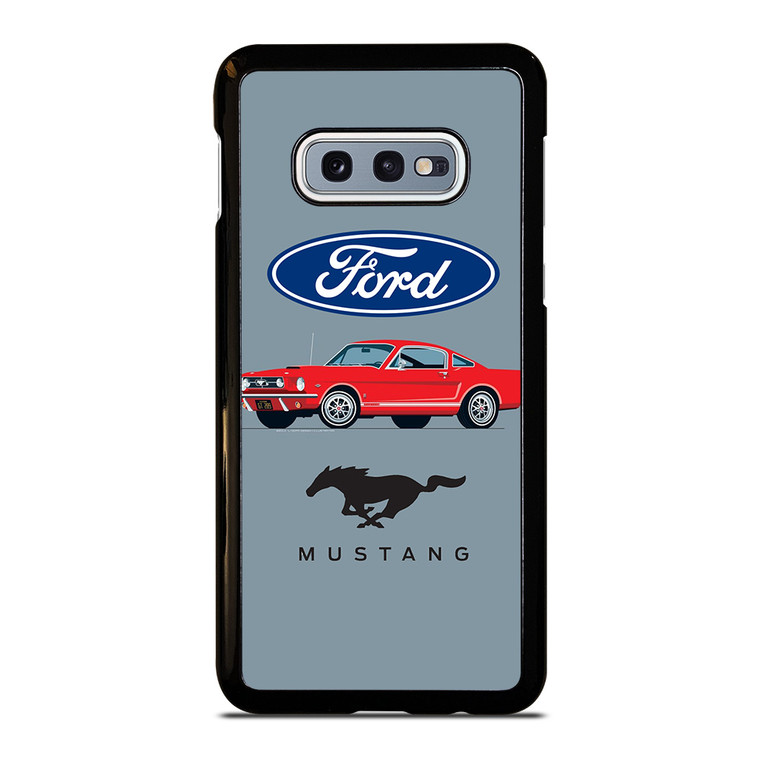 1965 FORD MUSTANG ILLUSTRATION Samsung Galaxy S10e Case Cover