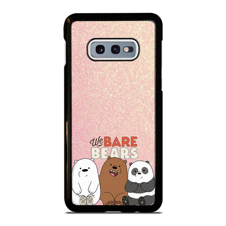 WE BARE BEARS PINK GILTTER Samsung Galaxy S10e Case Cover