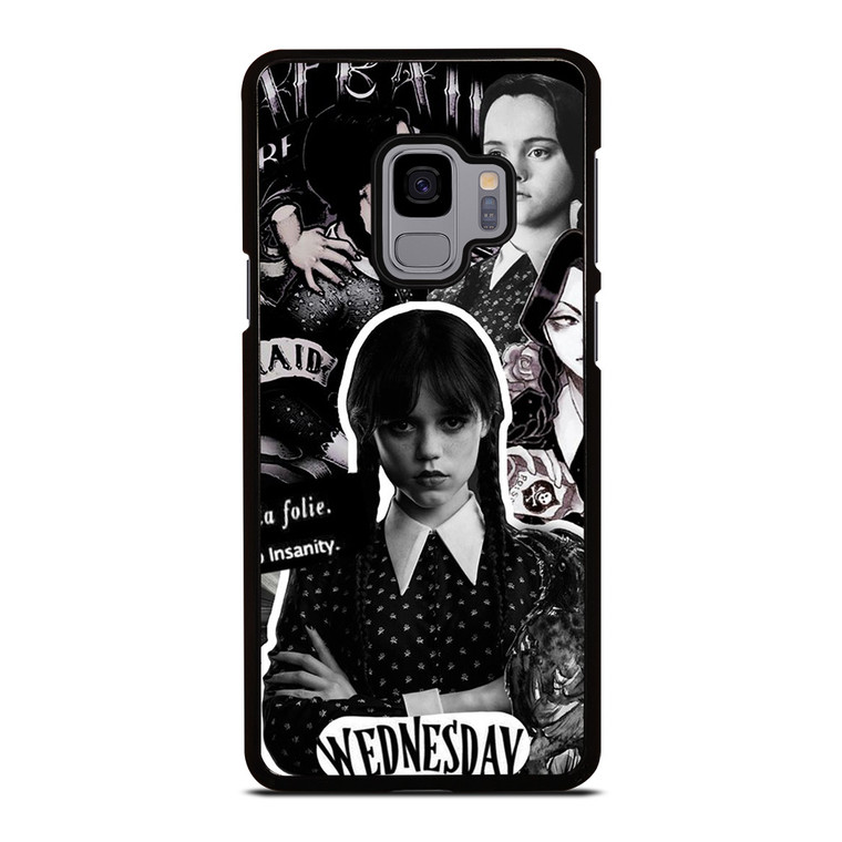 WEDNESDAY ADDAMS MOVIES COLLAGE Samsung Galaxy S9 Case Cover