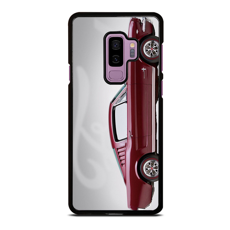 1965 FORD MUSTANG RED CAR Samsung Galaxy S9 Plus Case Cover