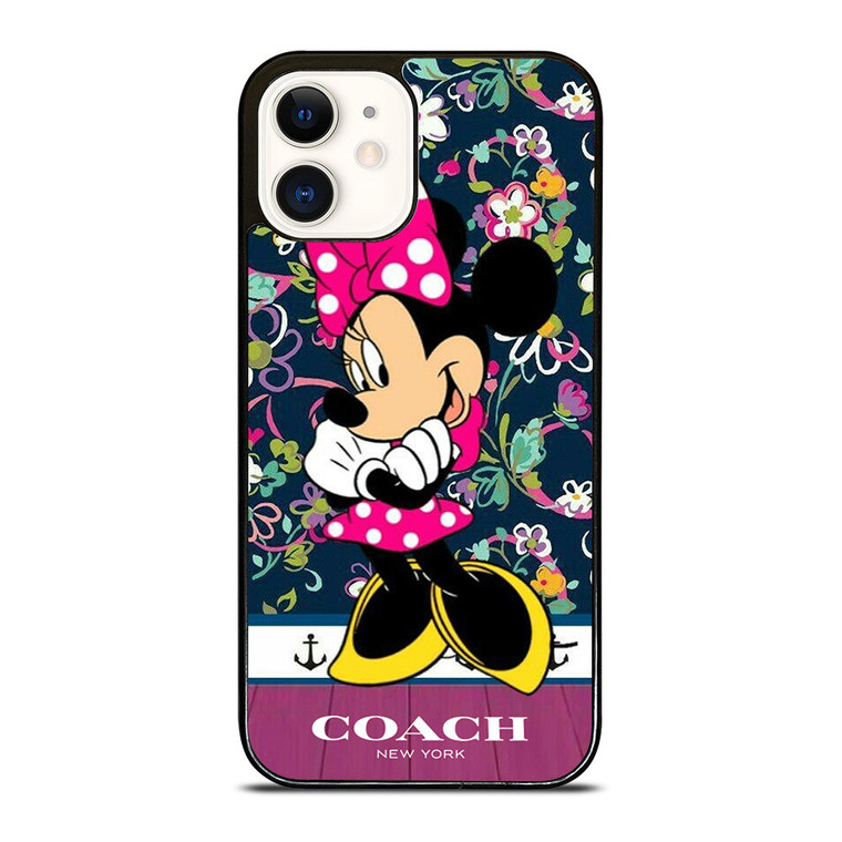 COACH NEW YORK CUTE MICKEY MOUSE iPhone 12 Case Cover