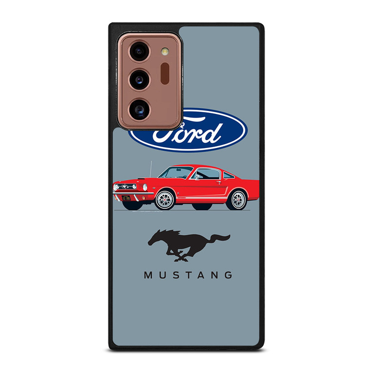 1965 FORD MUSTANG ILLUSTRATION Samsung Galaxy Note 20 Ultra Case Cover