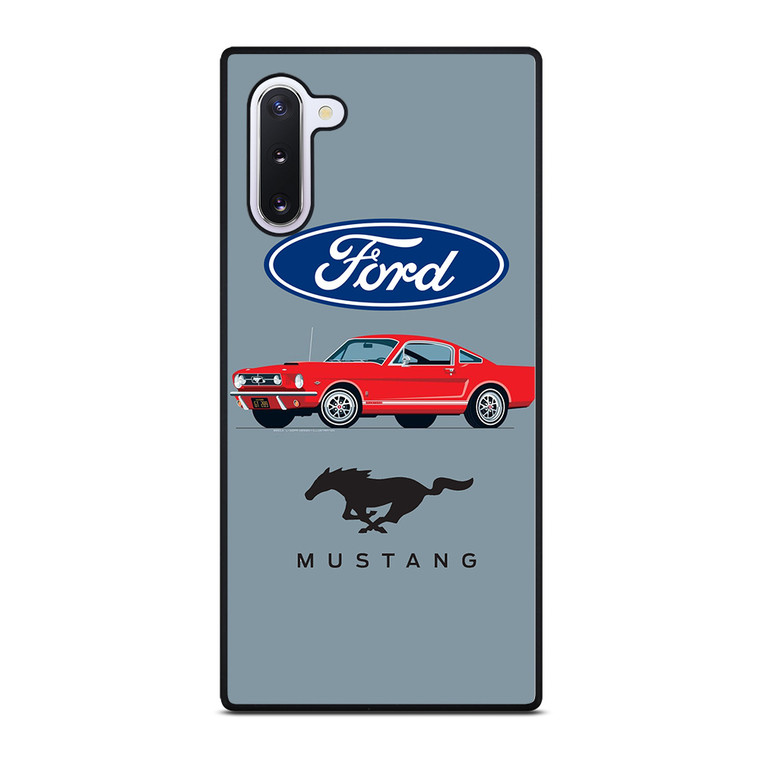 1965 FORD MUSTANG ILLUSTRATION Samsung Galaxy Note 10 Case Cover