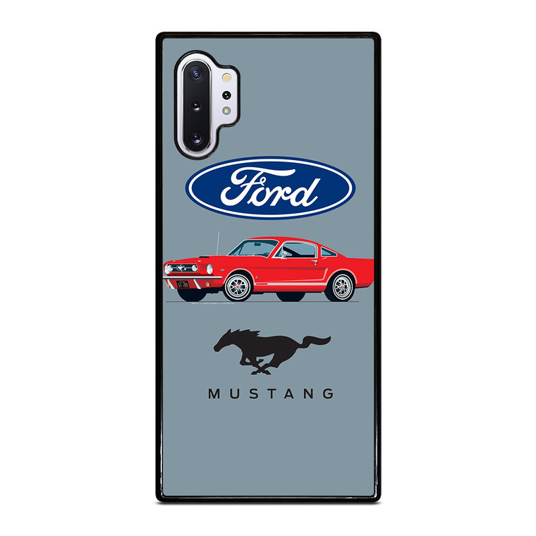 1965 FORD MUSTANG ILLUSTRATION Samsung Galaxy Note 10 Plus Case Cover