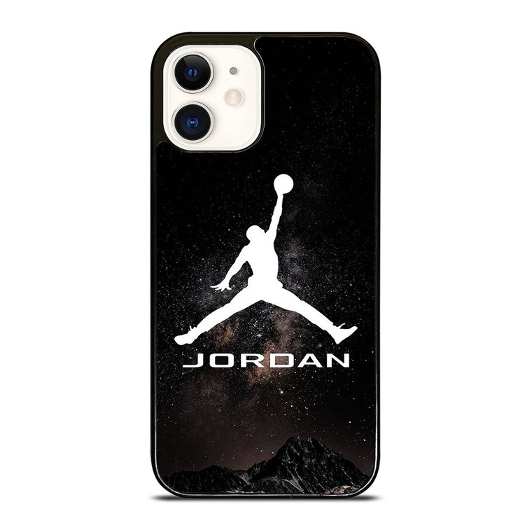 AIR JORDAN NIGH SKY LOGO iPhone 12 Case Cover