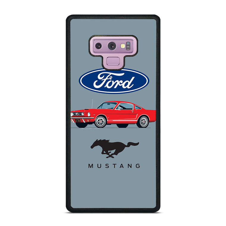 1965 FORD MUSTANG ILLUSTRATION Samsung Galaxy Note 9 Case Cover