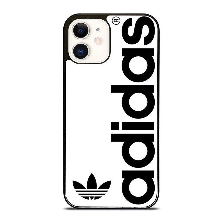 ADIDAS VERTICAL LETTER iPhone 12 Case Cover